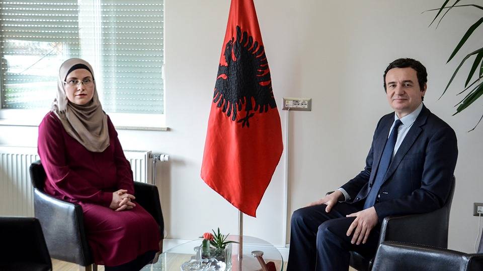 Labinota Demi-Murtezi  Vetvendosje’ye Katıldı