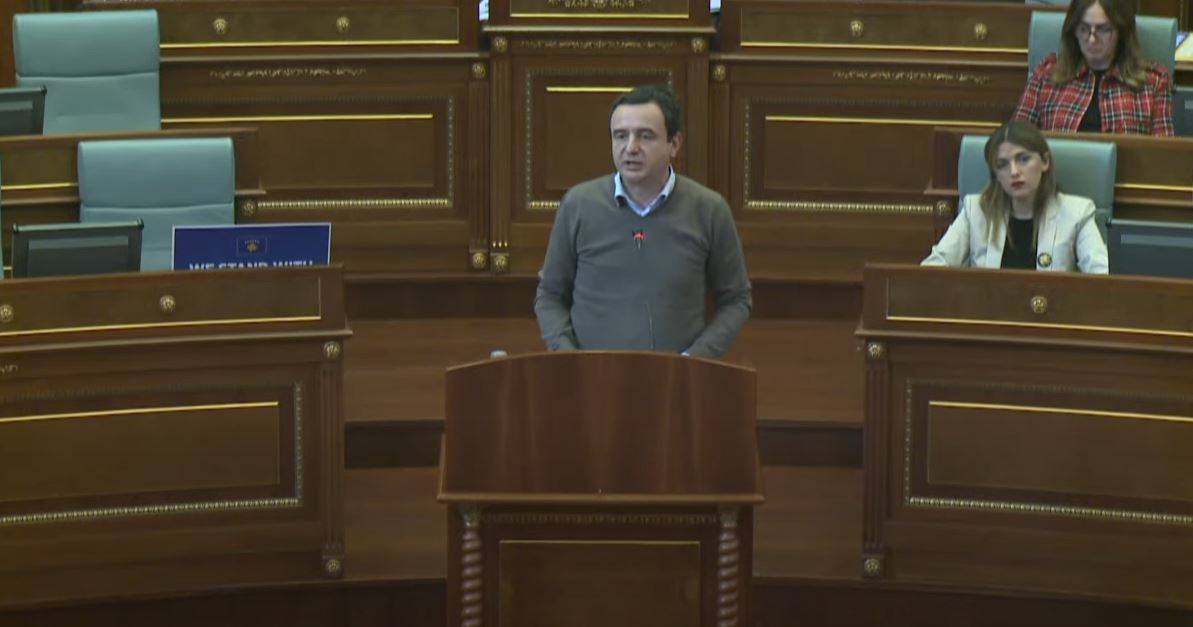 Kurti, 5 AB Ülkesini Kosova'yı Acilen Tanımaya Davet Etti
