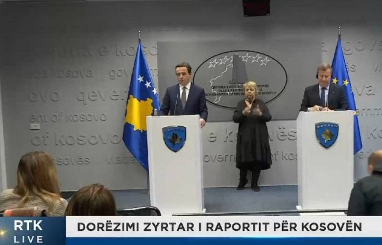 Kurti: AK Raporu Kosova'daki Birçok Başarıyı Değerlendiriyor