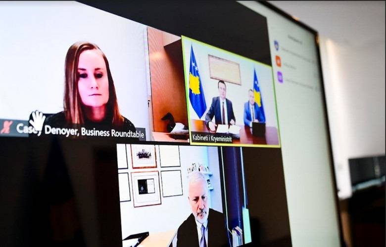Kurti, “Business Roundtable” CEO’su Bolten’le Görüştü
