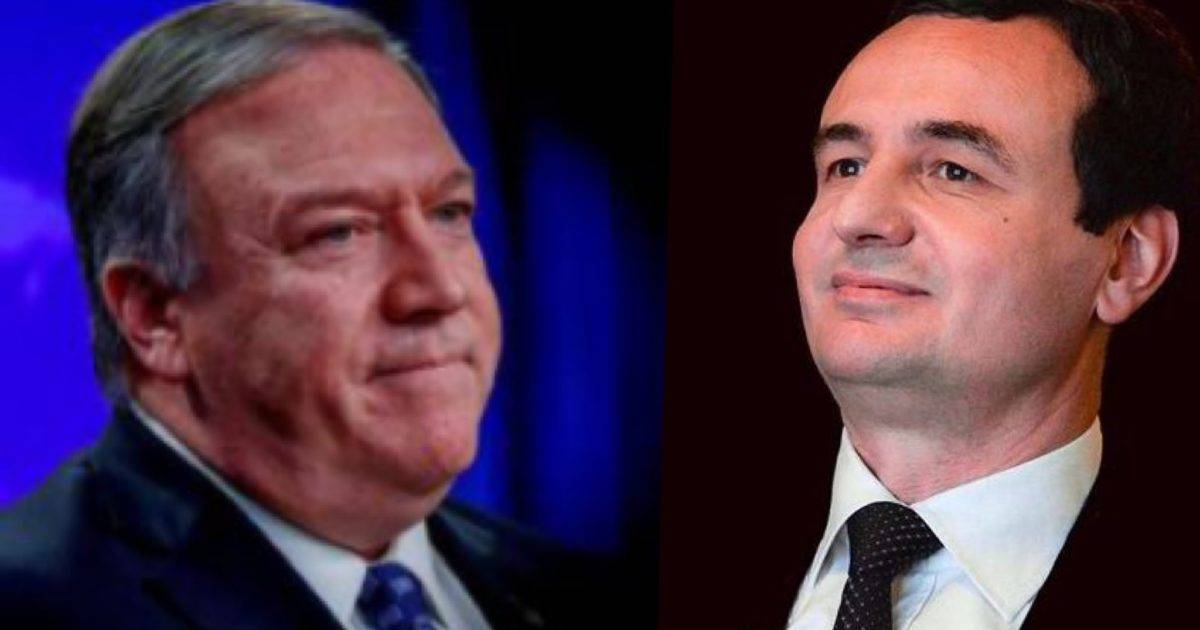 Pompeo ve Grenell,  Kurti İle Görüşmeyi Reddetti