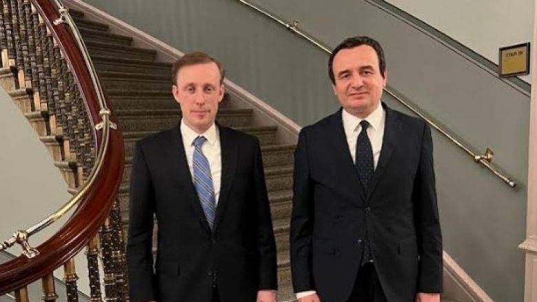 Kurti, ABD Ulusal Güvenlik Danışmanı Sullivan’la da Görüştü