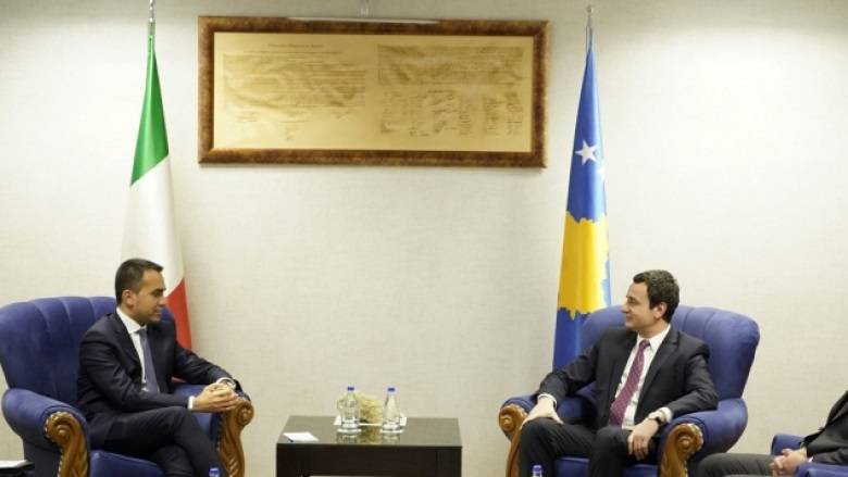 Kurti, Di Maio ile Görüştü