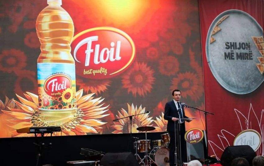 Kurti, Gilan'ın Yağ Fabrikasını Ziyaret Ediyor
