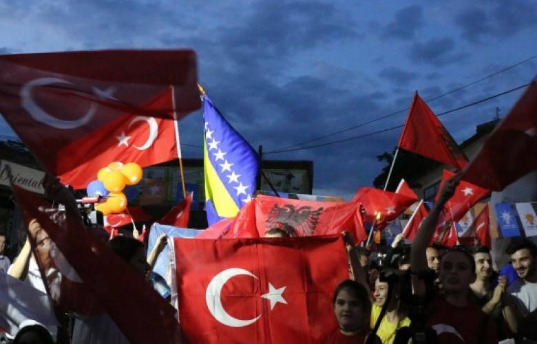 Cumhurbaşkanı Erdoğan’ın Zaferi Makedonya, Kosova ve Arnavutluk’ta Kutlandı