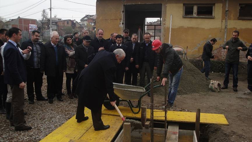 Prizren Şehir Kütüphanesi'nin Temeli Atıldı