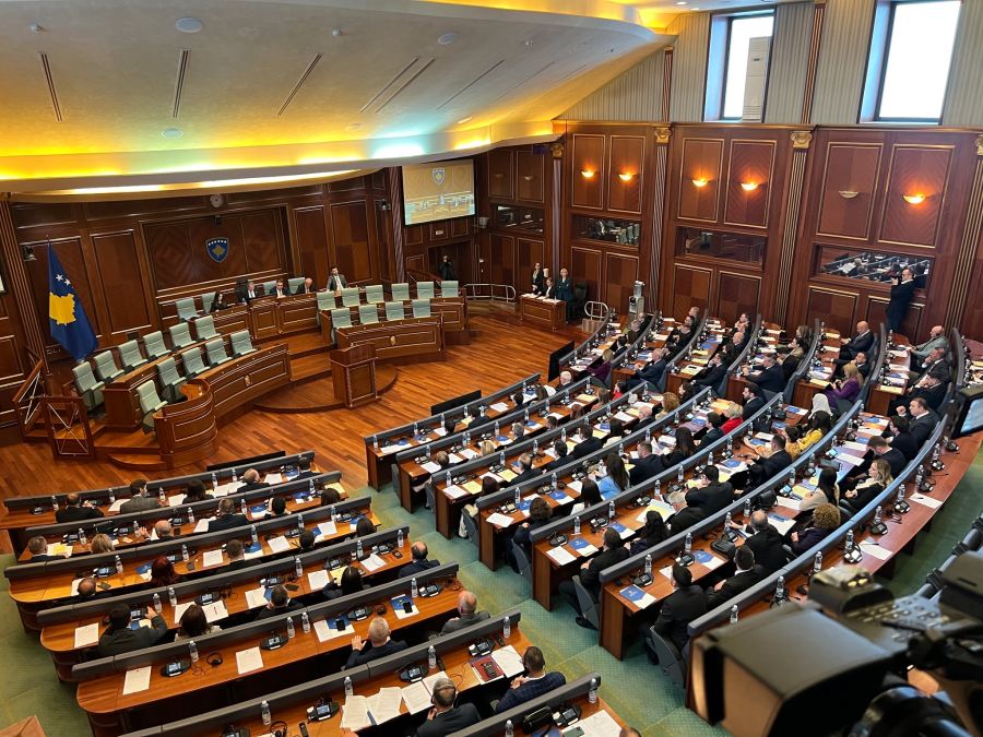 Kosova Meclisi’nin Kuruluş Oturumu Başladı