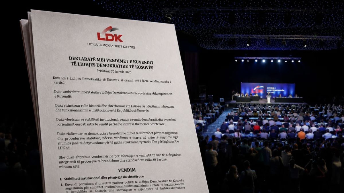 LDK'nın Olağanüstü Kurultayında Önemli Kararlar Alındı