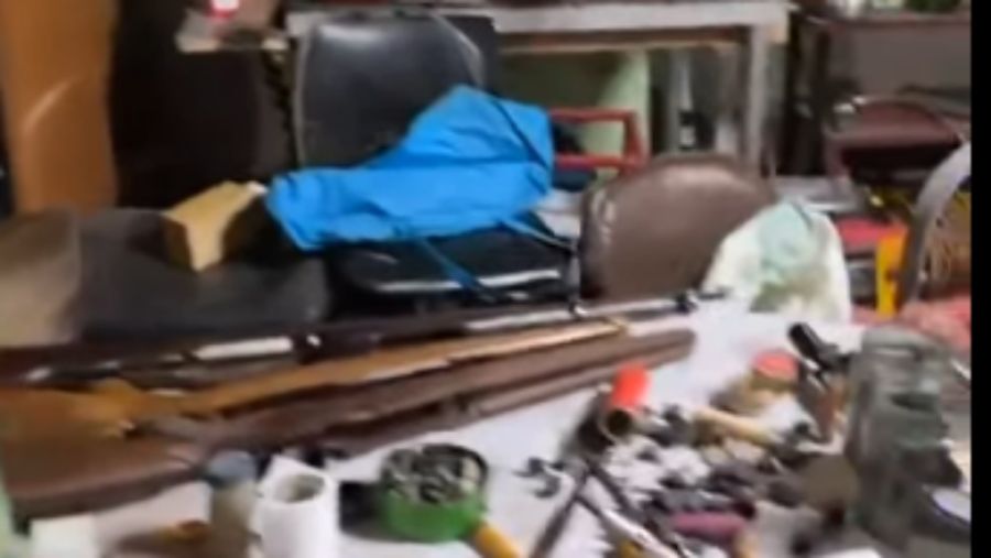 Kuzeyde Silahların Modifiye Edildiği Atölye Ortaya Çıkarıldı
