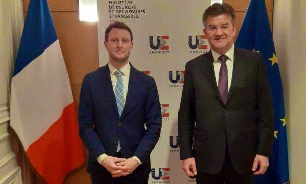 Lajçak ve Beaune Balkanlarda Güvenliği Görüştü