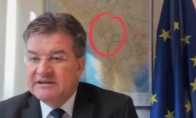 Kosova’nın Sırbistan Bölümü Olarak Gösterilen Haritaya AB’den Açıklama