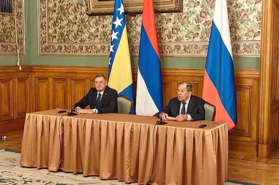 Lavrov, Dodik ile görüşmesinin ardından
