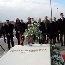 LDK, Ibrahim Rugova'yı 5'nci Yıldönümünde Anacak
