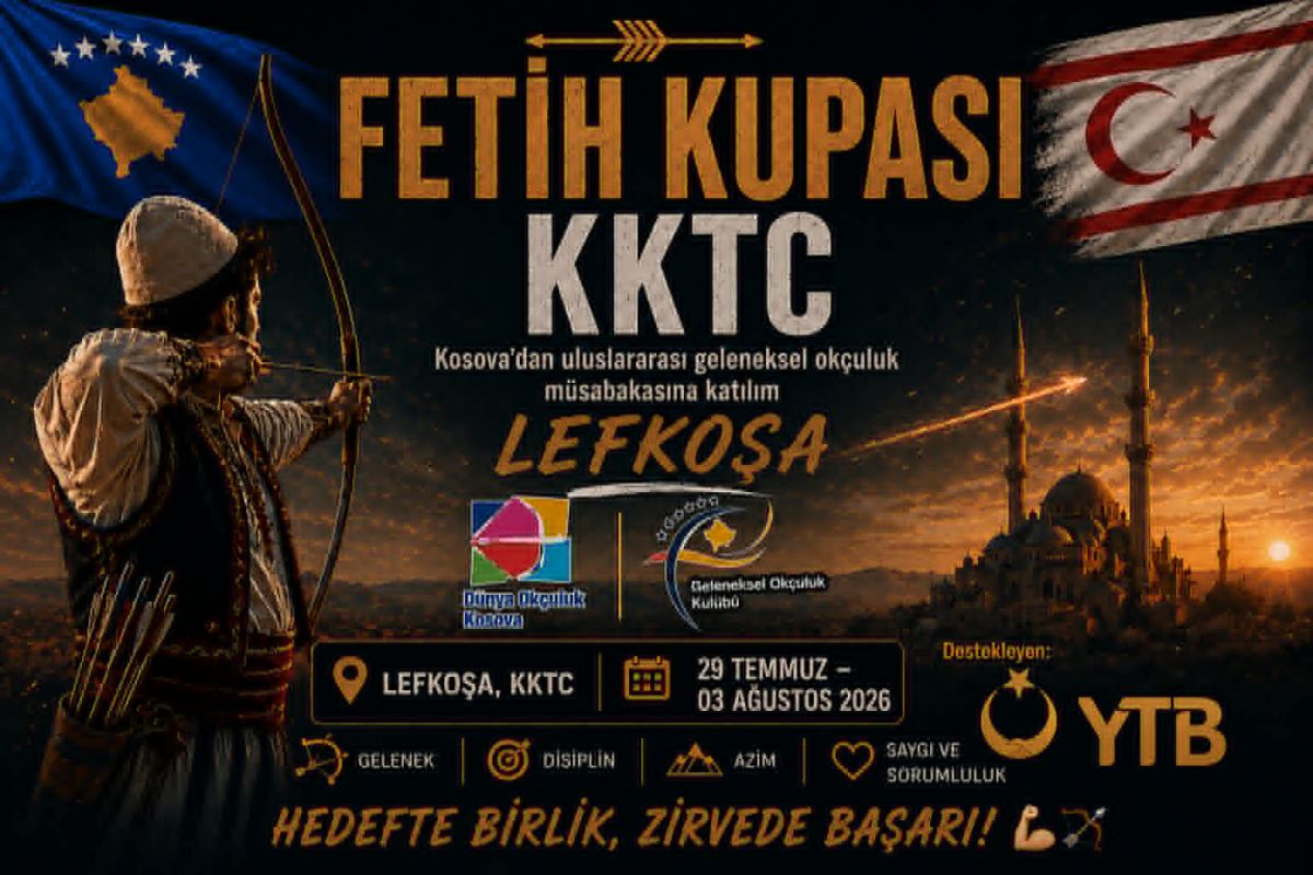 Prizren Geleneksel Okçuluk Kulübü, Kosova'yı Kıbrıs'ta Temsil Edecek