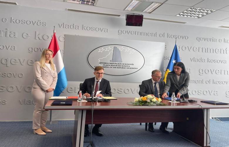 Lüksemburg’dan Kosova’ya 35 Milyon Euro Destek