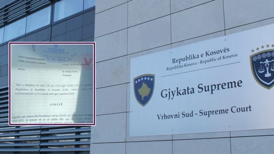 Vetëvendosje, Yüksek Mahkeme'ye Başvurdu