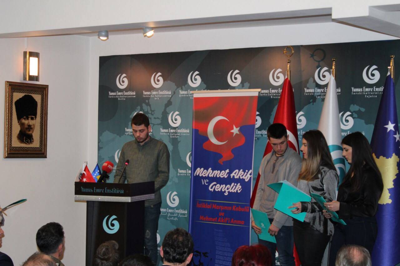Kosova’da İstiklal Şairi Mehmet Akif Ersoy Anıldı