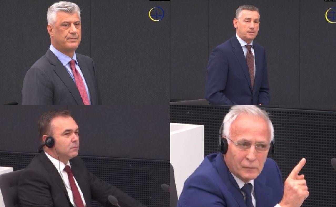 Hashim Thaçi ve Diğer Sanıkların Bir Sonraki Duruşması Bugün