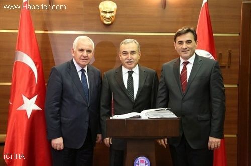 Makedonya ve Kosova Bakanları Vali Büyük'ü Ziyaret Etti