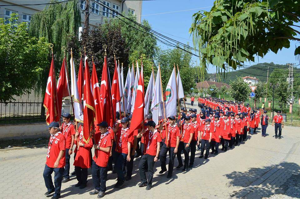 Mamuşa'da 15 Temmuz Milli İrade ve Demokrasi Yürüyüşü