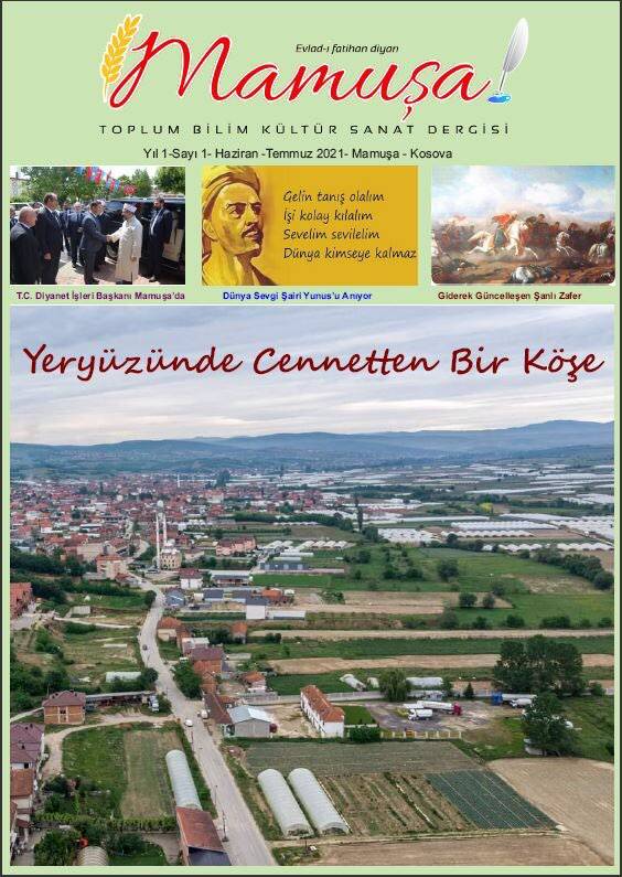 'MAMUŞA' TOPLUM BİLİM KÜLTÜR-SANAT DERGİSİNİN İLK SAYISI ÇIKTI