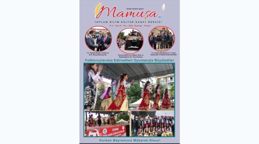 “MAMUŞA" Dergisi’nin 12. Sayısı Çıktı