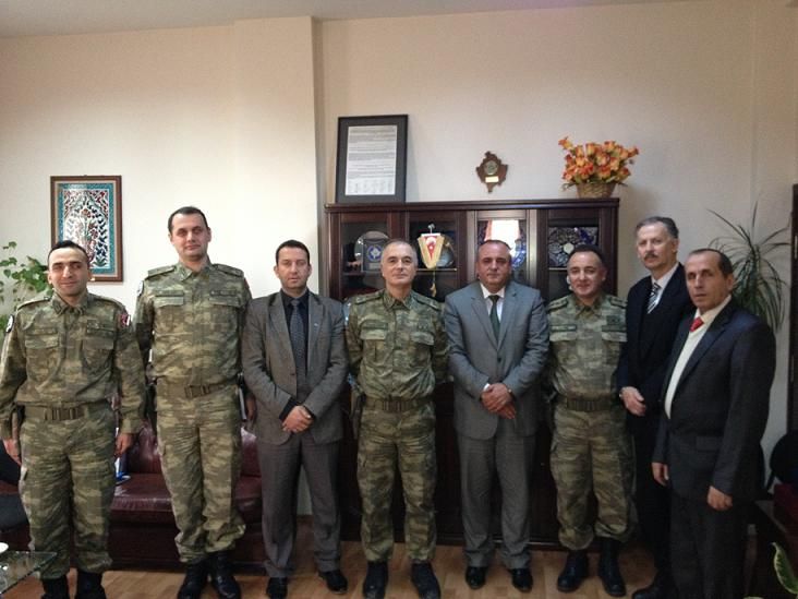 Tuğgeneral Mehmet Karadayı Mamuşa Belediyesini Ziyaret Etti
