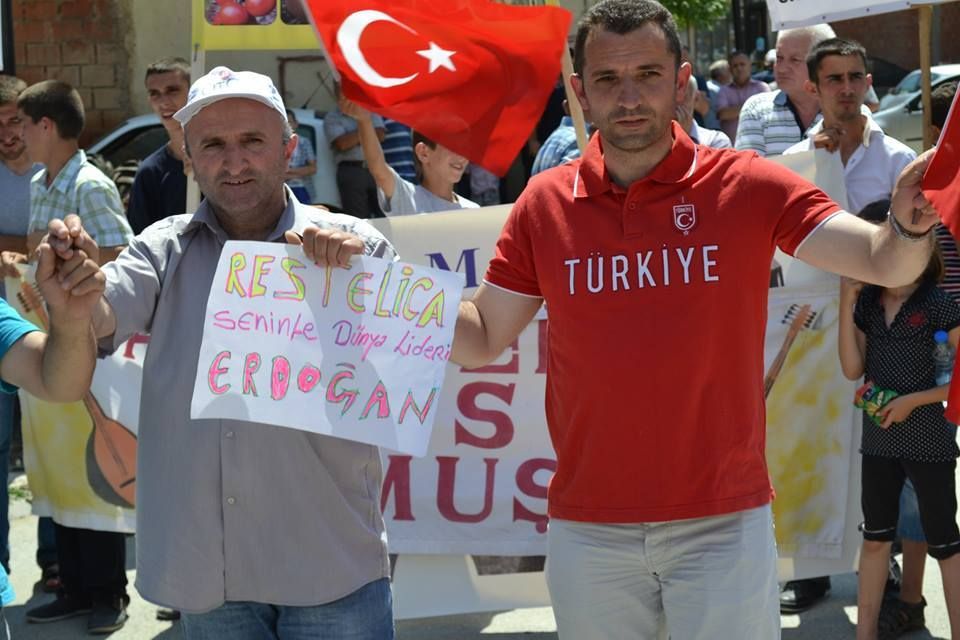 Mamuşa'dan Milli İradeye Destek Mitingi