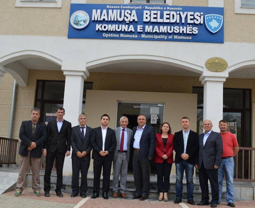 Arnavutluk Büyükelçisi Minxhozi, Mamuşa'yı Ziyaret Etti