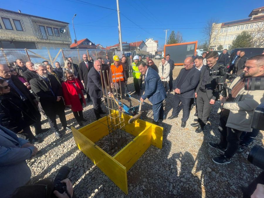 Mamuşa’da Kültür Merkezi’nin Temeli Atıldı
