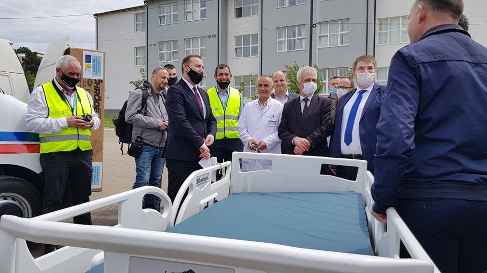 AB ‘den Kosova’ya Üçüncü Kontenjan Tıbbi Yardım