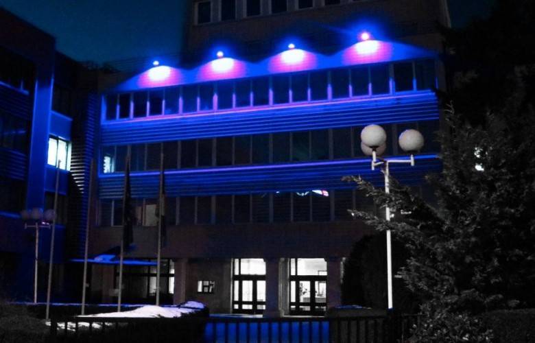 Dünya Otizm Günü İçin Meclis Mavi Renkle  Aydınlatıldı