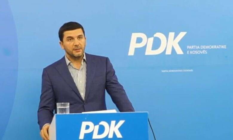 PDK, Sırbistan’la Anlaşmayı Meclis’te Desteklemeyecek