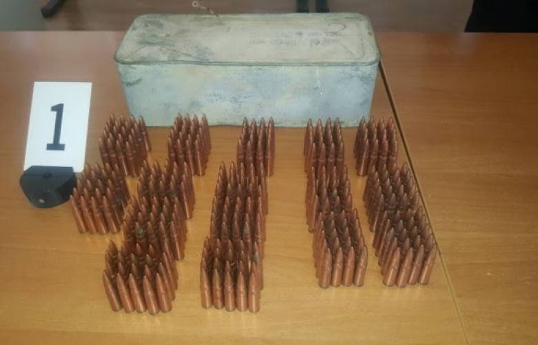 Vırmica’da 1000 Kalaşnikof Mermisi Ele Geçirildi