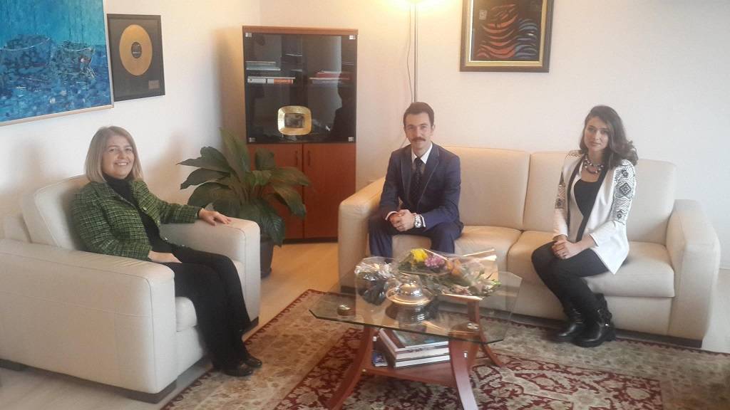 MESK Derneği Büyükelçi Ozan'ı Ziyaret Etti