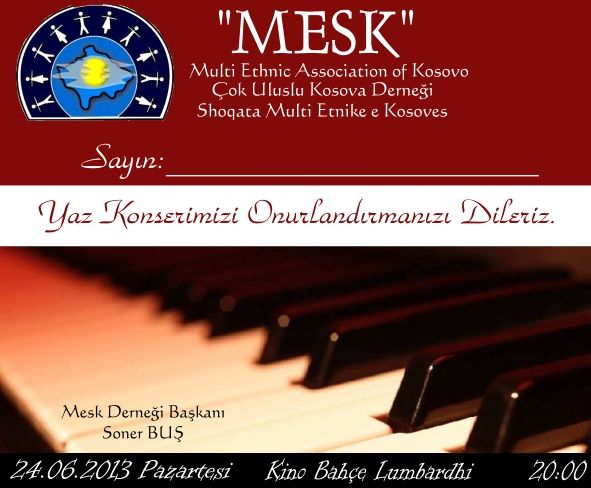 MESK Pazartesi Konser Veriyor
