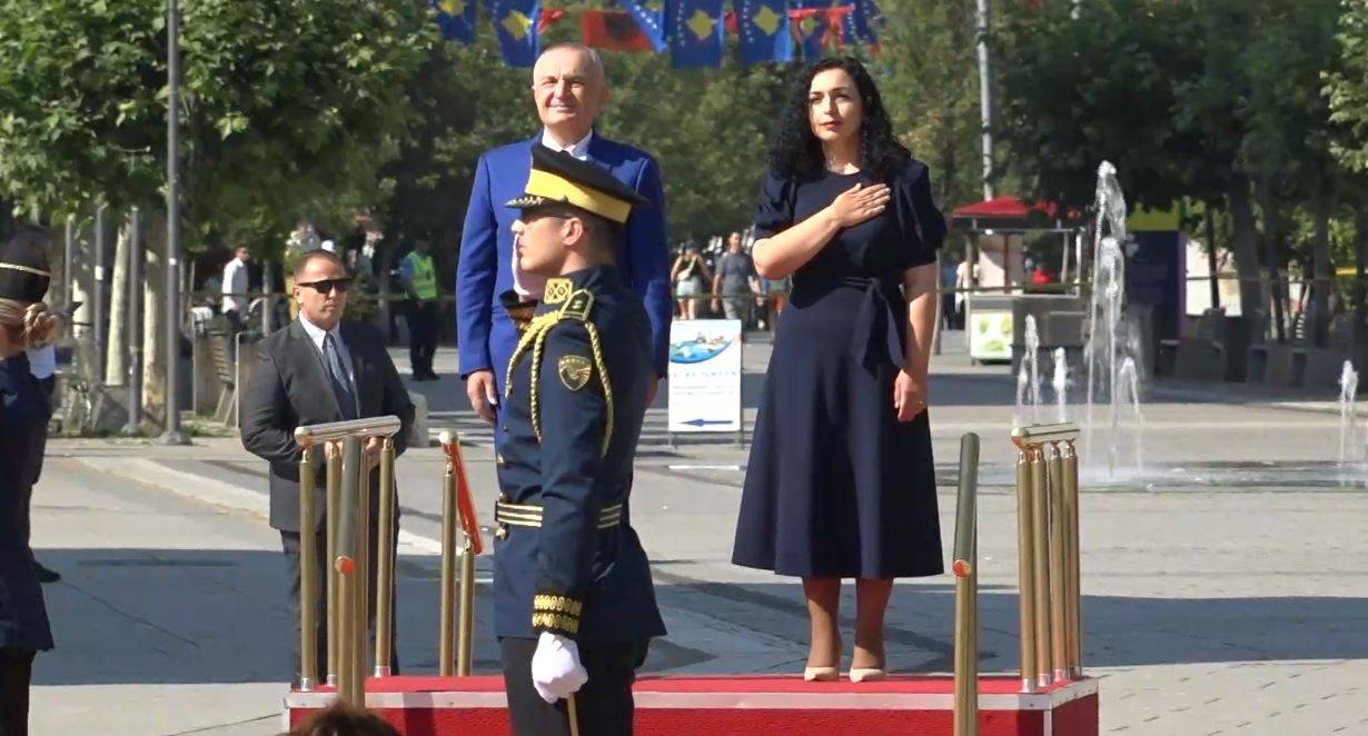Osmani,  Meta’yı Yüksek Devlet Töreniyle Karşıladı