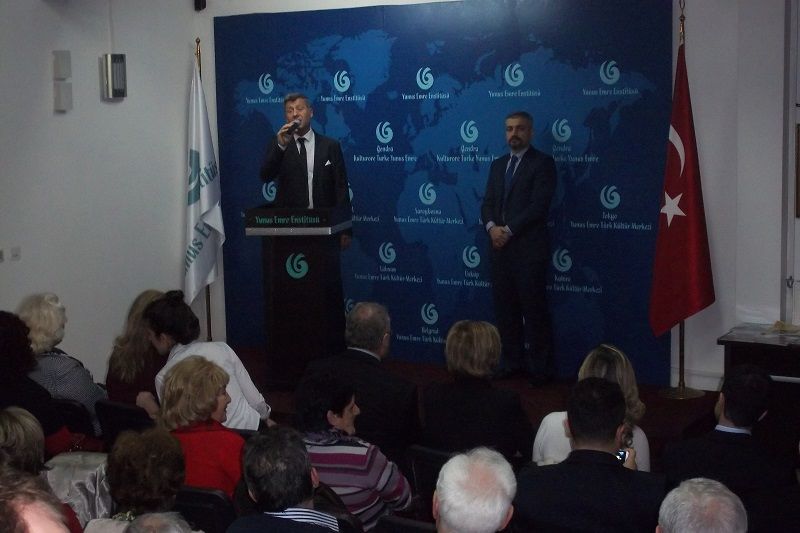 Metin Şentürk Yunus Emre Merkezinde Halkla Buluştu