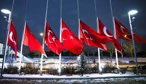 Türkiye'de 7 Gün Süreyle Milli Yas İlan Edildi