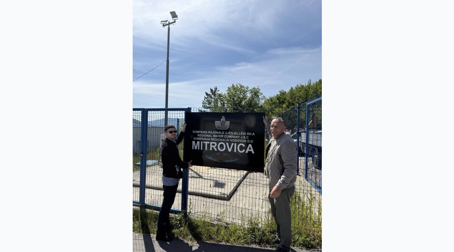 Zubin Potok’taki Su Fabrikası “Mitrovica” Su İşleri Şirketinin Kontrolüne Geçti