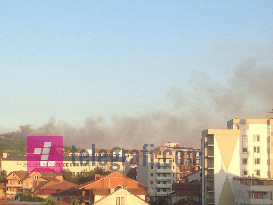 Mitroviça Yakınlığında da Orman Yangını