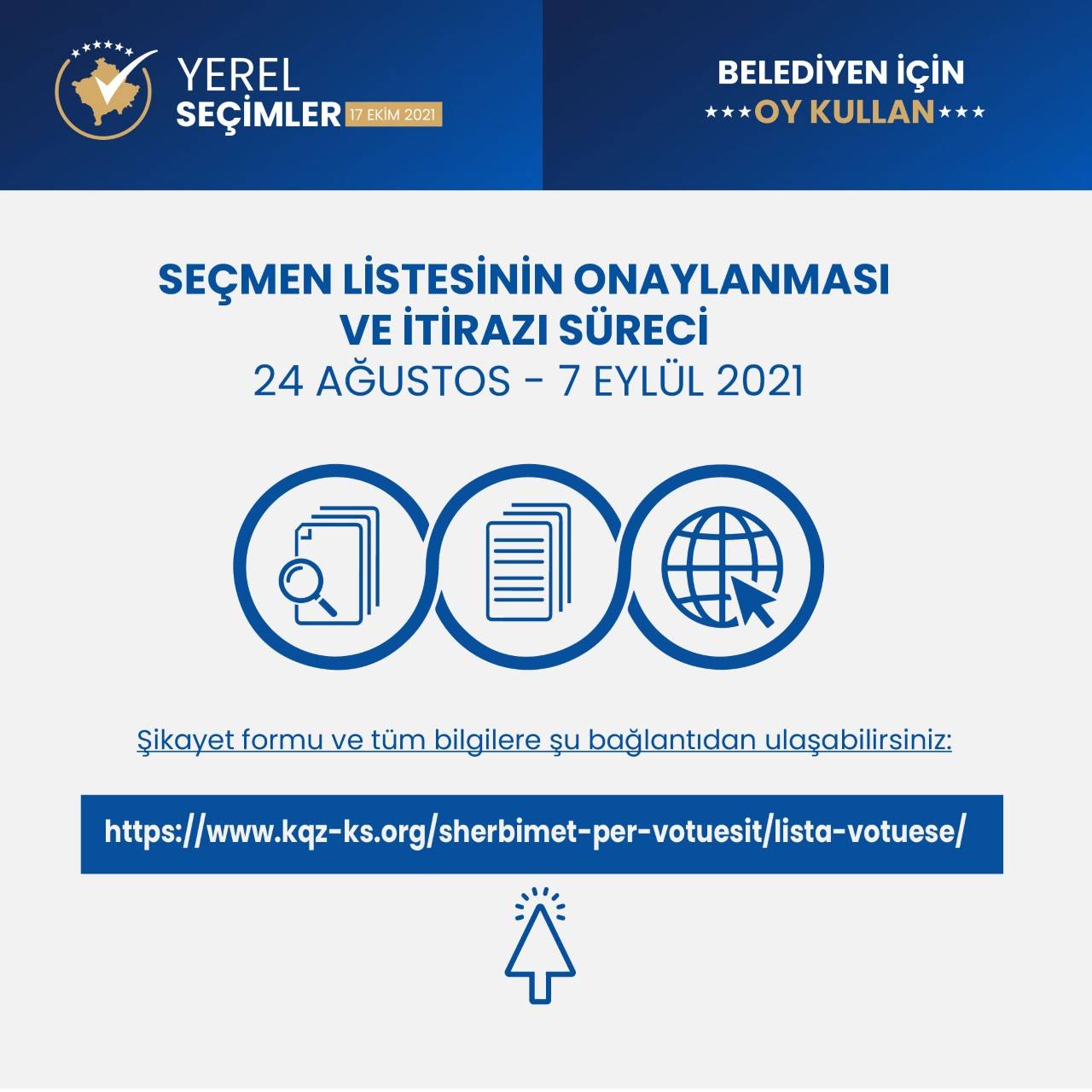 MSK: Seçmen Listesi Onayı 7 Eylül’e Kadar Devam Edecek
