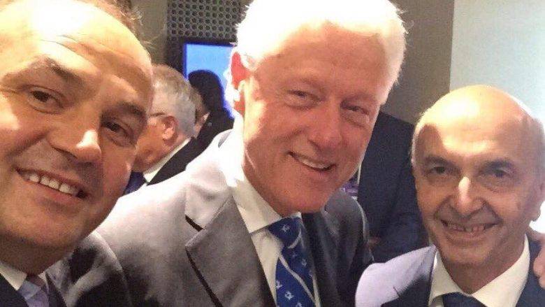 Mustafa ve Hoxhaj,  Clinton'la Bir Araya Geldi