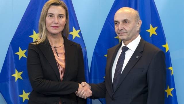 Mustafa ve Mogherini:  Brüksel Diyalogu Kosova'nın Çıkarından