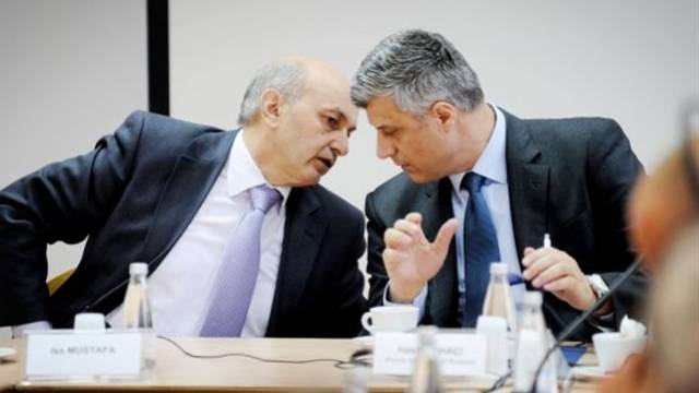 Mustafa ve Thaçi Brüksel'e  Birlikte Gidecek