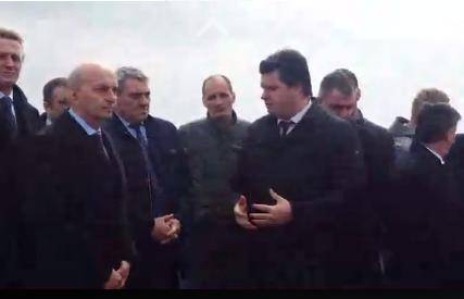 Mustafa ve Shala Stadyumun İnşa Edileceği Yeri Teftiş Etti