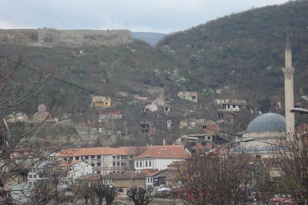 Prizren Kalesi'nde Cuma Namazı Kılınıyor