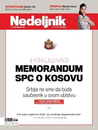Kilise, Kosova'ya Yönelik Devlet Politikasına Karşı