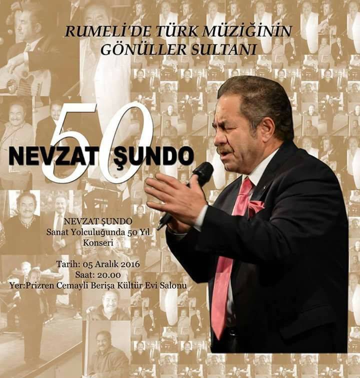 Nevzat Şundo 50. Sanat Yılını Kutluyor