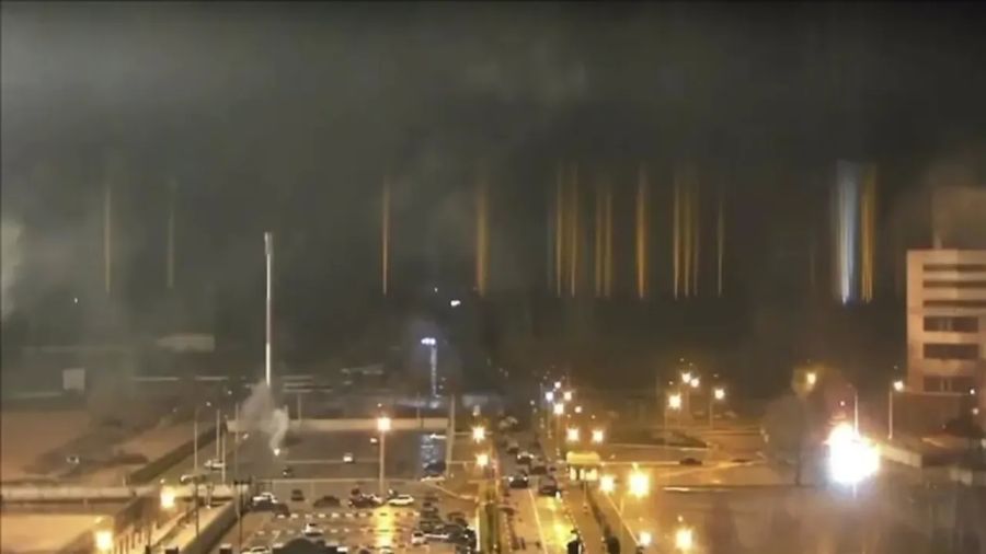 Ukrayna'da Nükleer Tesis vuruldu